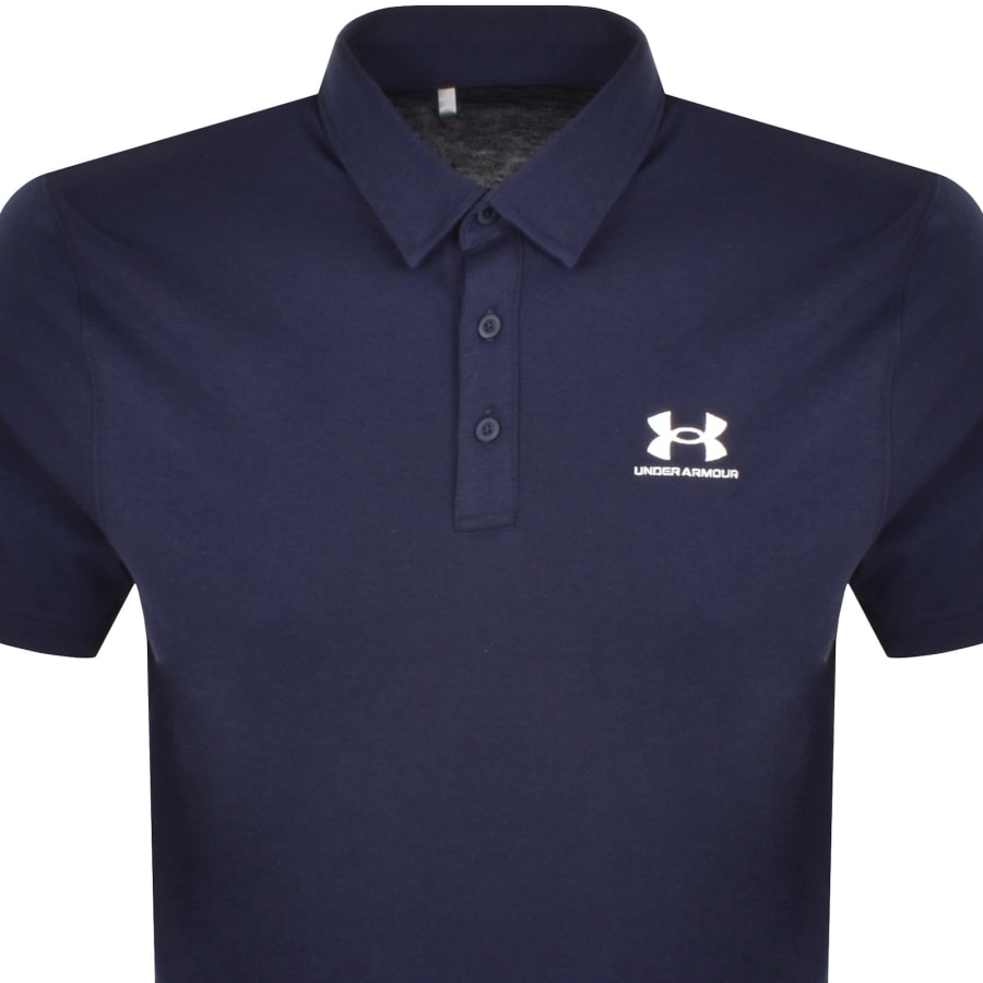 Under Armour Icon Polo T Shirt Navy Mainline Menswear Denmark
